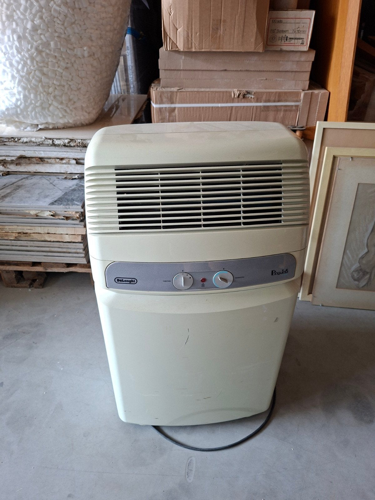 Delonghi Mobiele Airco - Werkt nog goed, Ophalen, Gebruikt, Minder dan 60 m³, 3 snelheden of meer