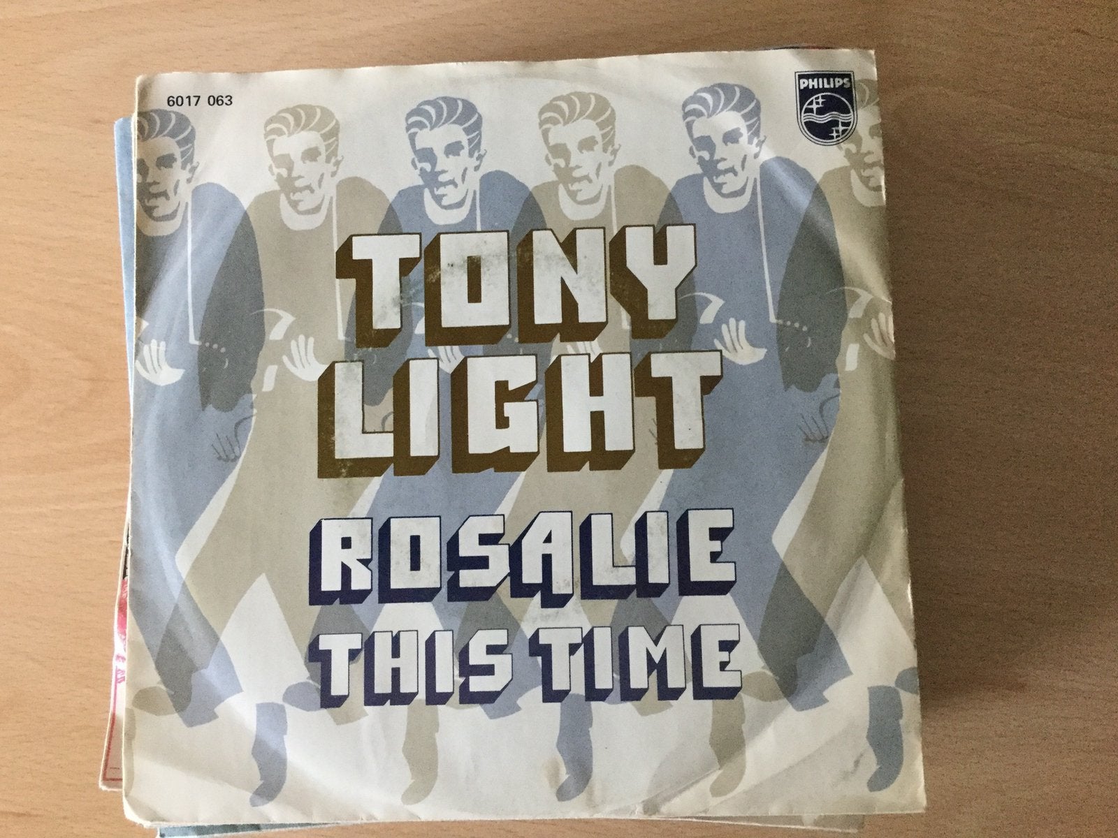 Tony Light-Rosalie. Vinyl single., Cd's en Dvd's, Ophalen of Verzenden, Gebruikt, Pop