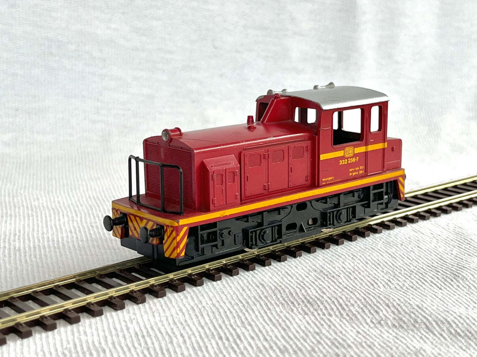 Lima DB BR 332 diesel rangeerlok H0 (2), Gebruikt, Ophalen of Verzenden, Analoog, Lima