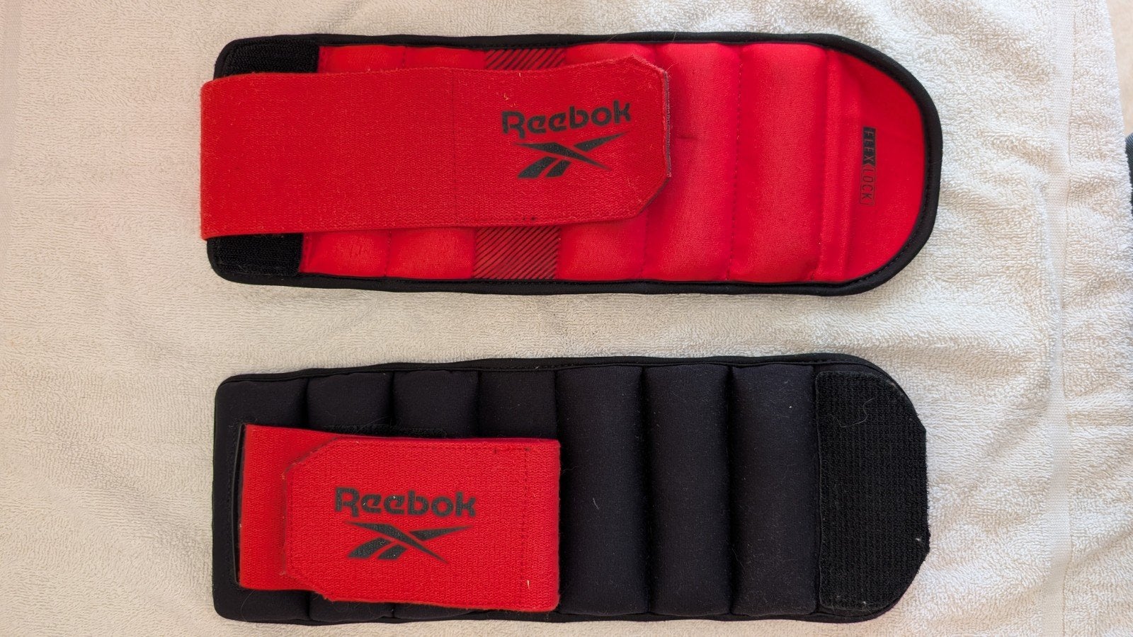 Reebok Enkelgewichten 2 kg - Zo goed als nieuw, Ophalen of Verzenden, Zo goed als nieuw, Benen, Overige typen