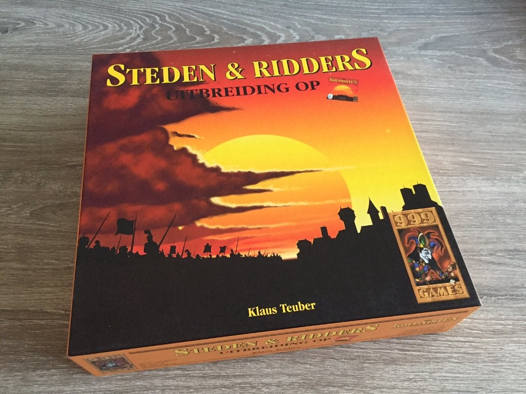 Z.G.A.N. Steden en Ridders Kolonisten van Catan HOUT 1 - 4, Een of twee spelers, Ophalen of Verzenden, Zo goed als nieuw, 999 Games