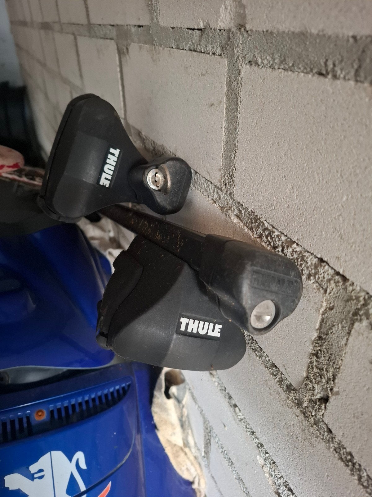 THULE Dakdragers VW Golf 6 Variant met slot, Ophalen of Verzenden, Gebruikt