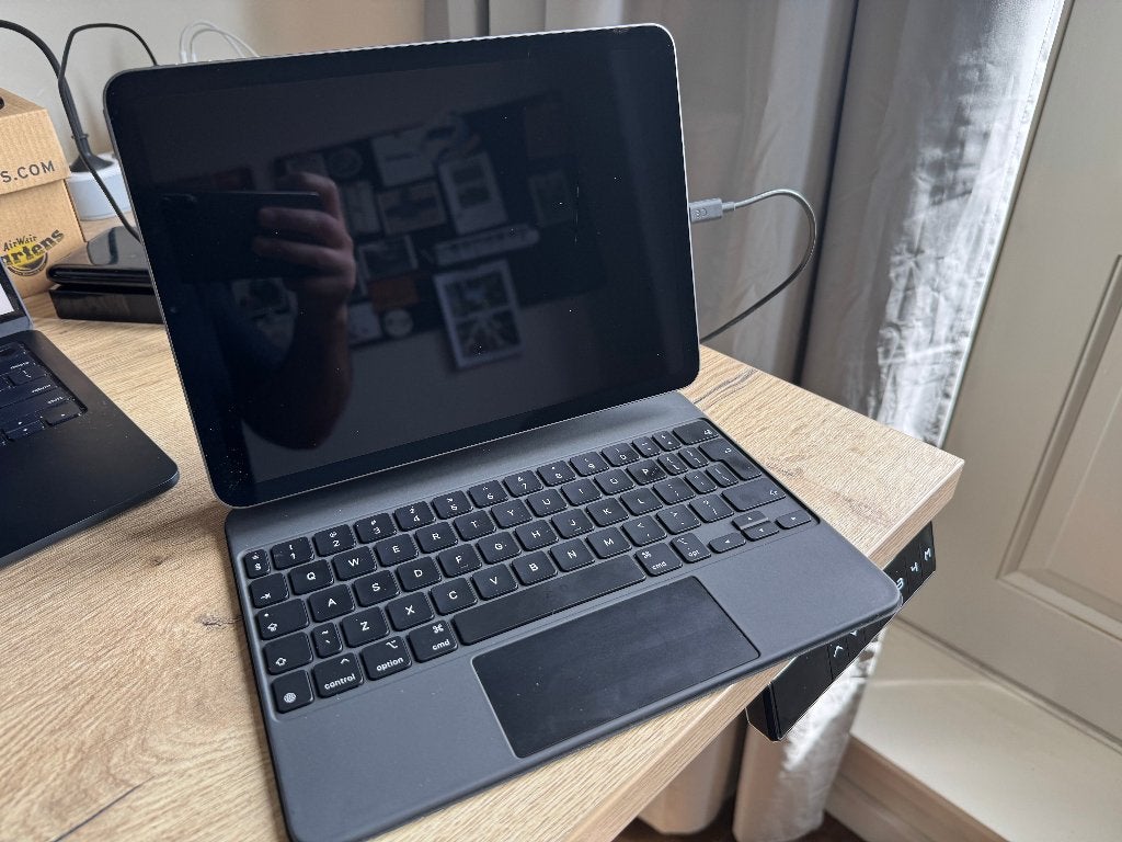 Apple iPad Air (2022) 10.9 inches 64GB WiFi Space Gray, Verzenden, Apple iPad Air, 11 inch, Zo goed als nieuw