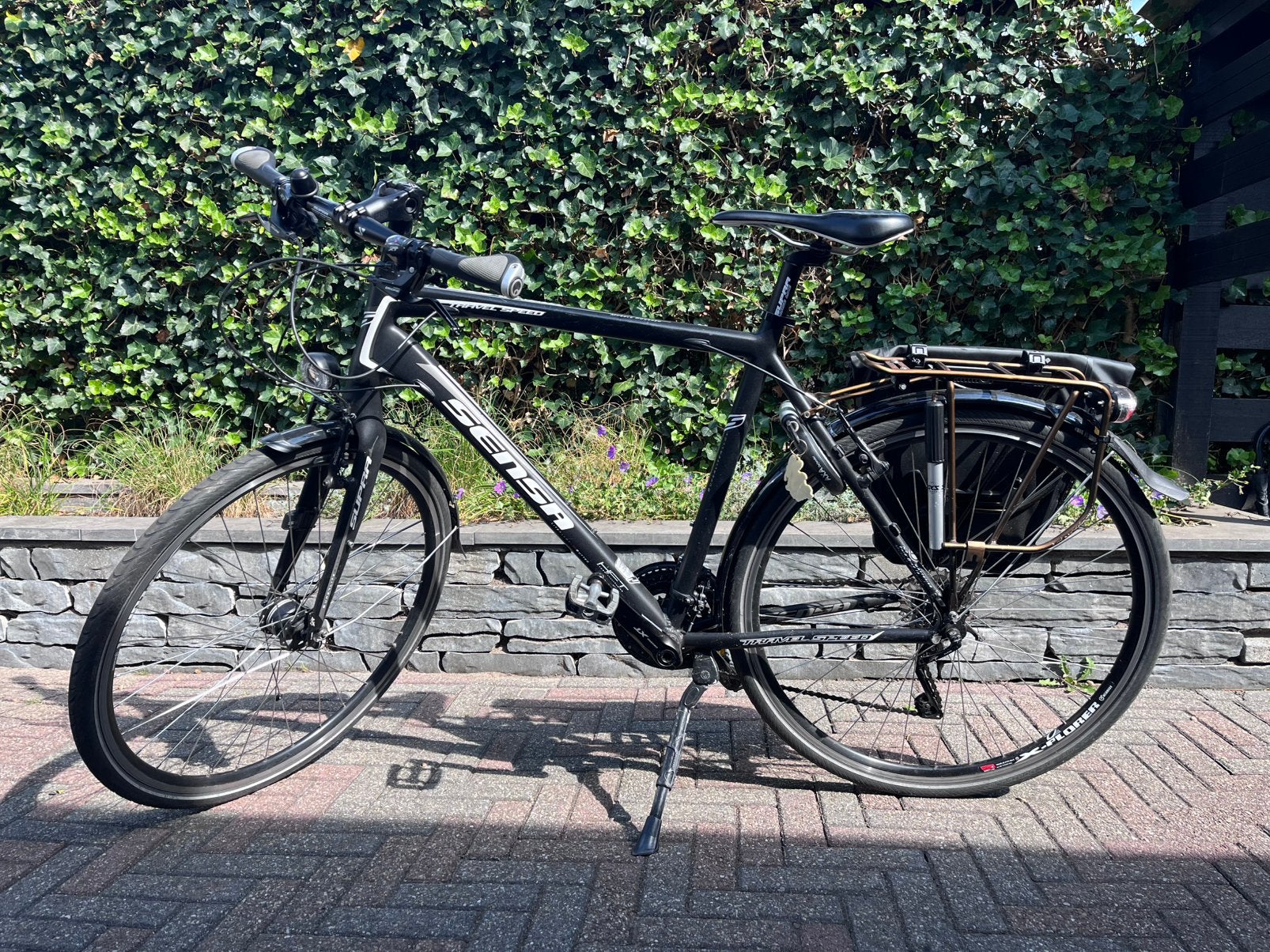 Sensa Travelspeed hybride herenfiets, Fietsen en Brommers, Ophalen, Zo goed als nieuw, Meer dan 20 versnellingen, Overige merken