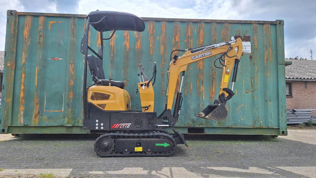 Minigraafmachine Carter CT10 - Zo goed als nieuw, Ophalen, Graafmachine