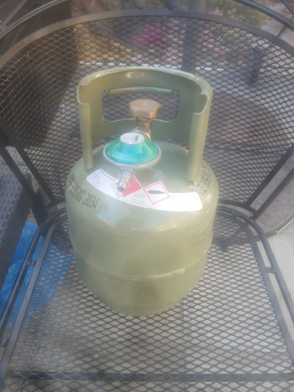 camping gasfles, Ophalen of Verzenden