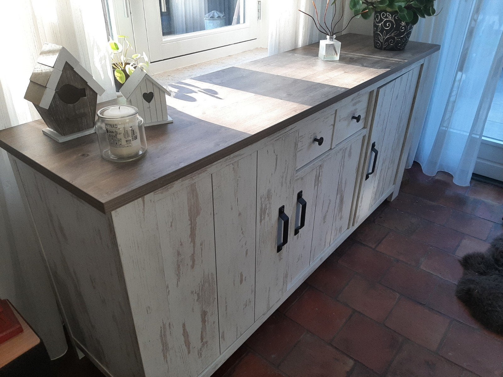 dressoir, Ophalen, White was, 150 tot 200 cm, Zo goed als nieuw