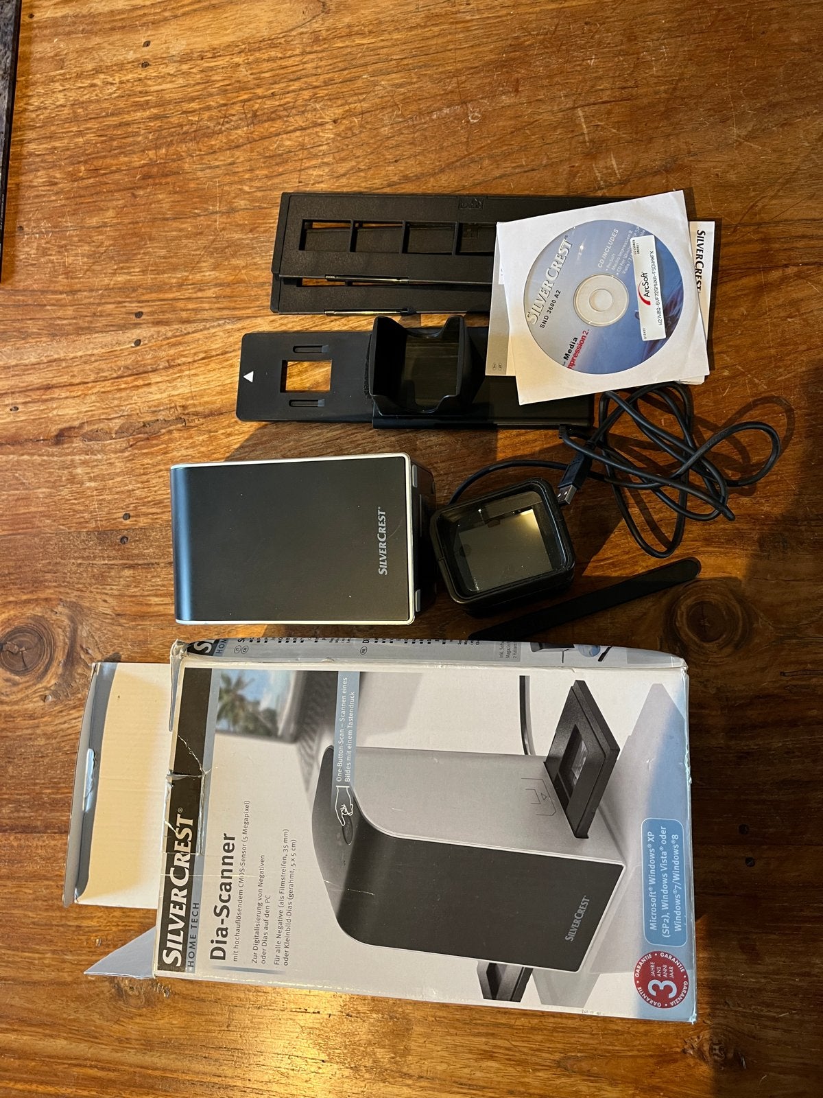SilverCrest Dia-Scanner voor negatieven en dia's, Ophalen of Verzenden, Gebruikt, Diascanner, Windows
