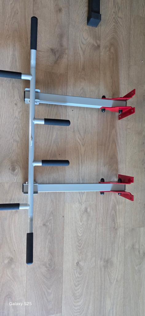 Pull up bar, box zak, riem voor pul ups, Ophalen of Verzenden, Benen, Oprekstang