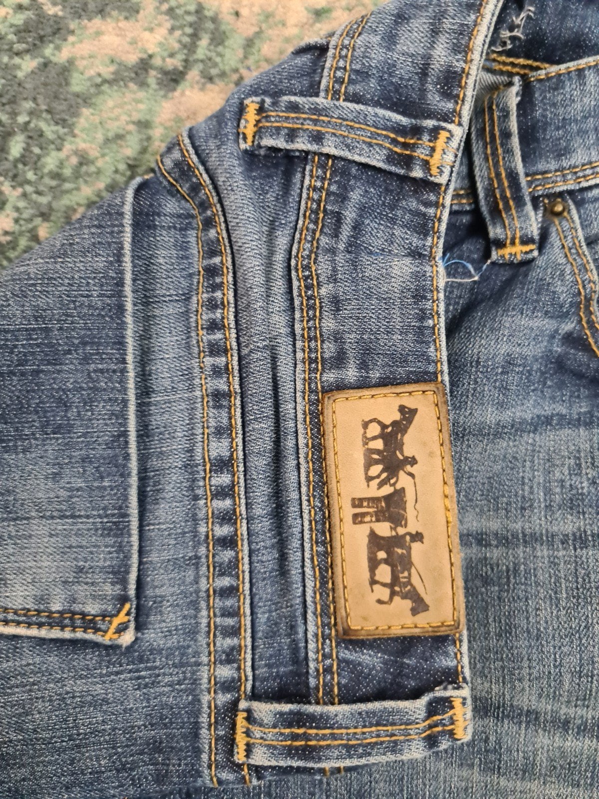Levi's 627 straight fit W30 L30 Dames Tulsi3030 Mid-rise, Blauw, Ophalen of Verzenden, Zo goed als nieuw, W30 - W32 (confectie 38/40)