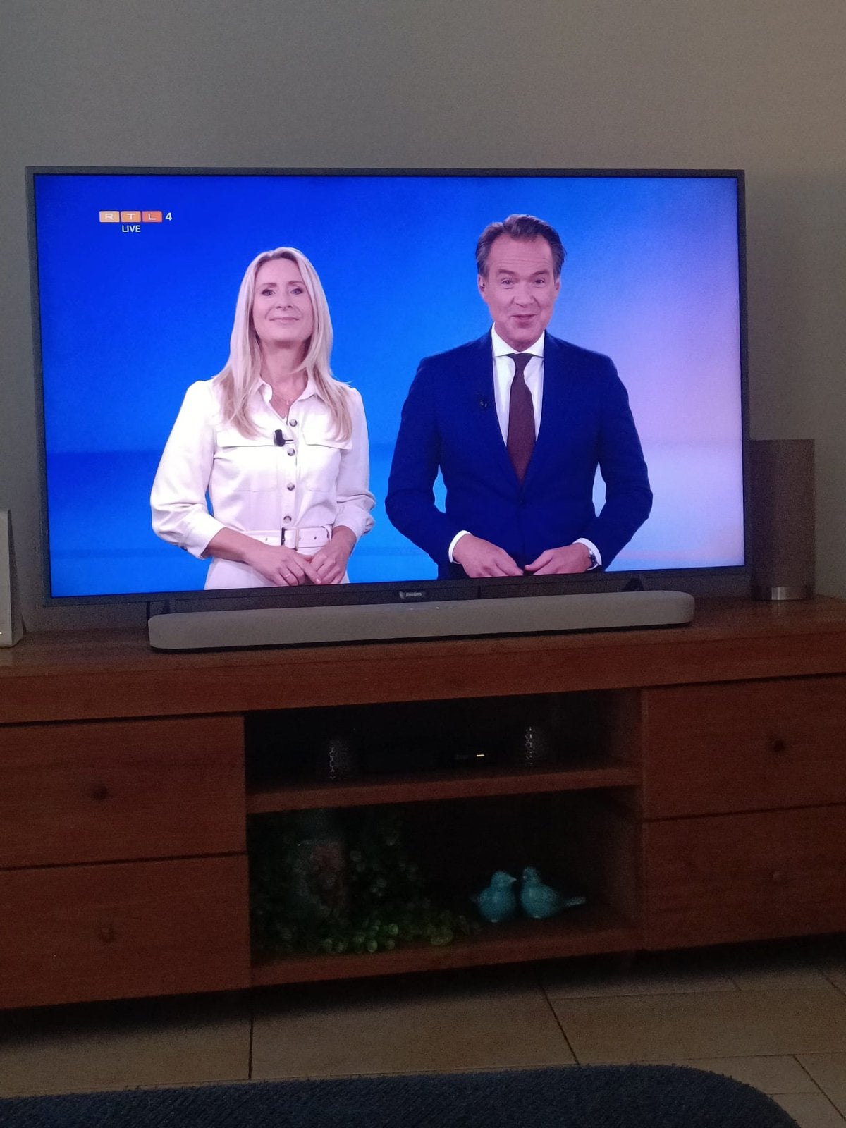 Perfect werkende tv 55 inch Philips, Audio, Tv en Foto, Televisies, Ophalen, Philips, Zo goed als nieuw, 100 cm of meer