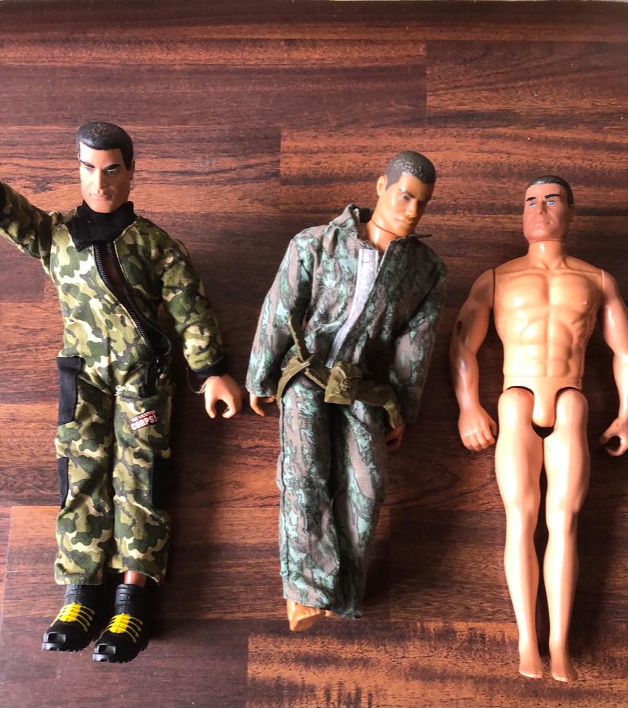 Vintage Action Man / G.I. Joe Poppen, Ophalen of Verzenden, Gebruikt
