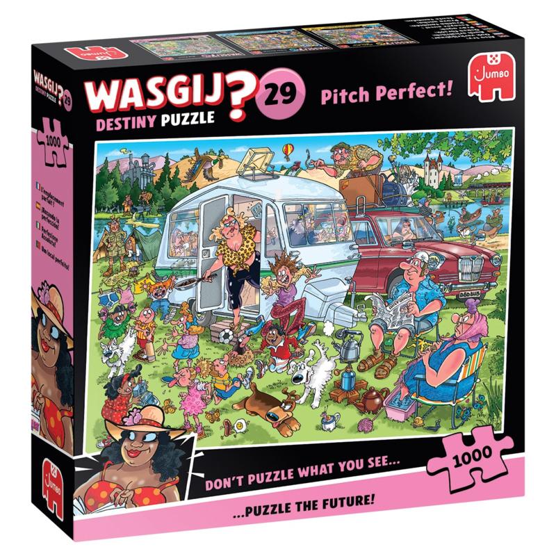 Wasgij Destiny 29 - Op de Camping! - 1000 stukjes, Ophalen of Verzenden, 500 t/m 1500 stukjes, Nieuw, Legpuzzel