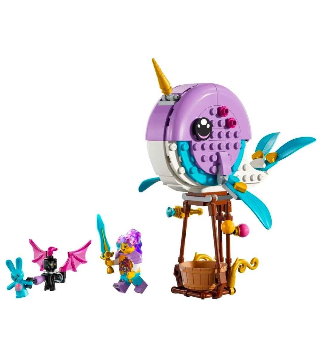 LEGO DREAMZzz 71472 Izzie's Narwal Luchtballon, Lego, Inclusief instructies, Ophalen of Verzenden, Zo goed als nieuw