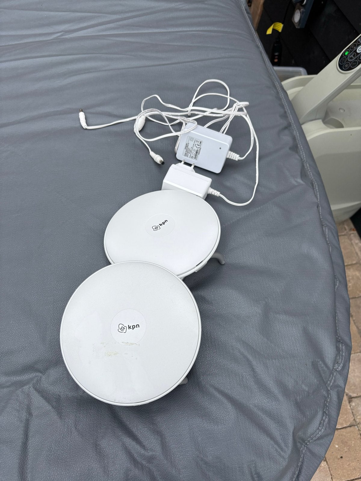 KPN SuperWifi Punten - Set van 2 voor Optimaal Bereik, Computers en Software, Ophalen of Verzenden, Gebruikt