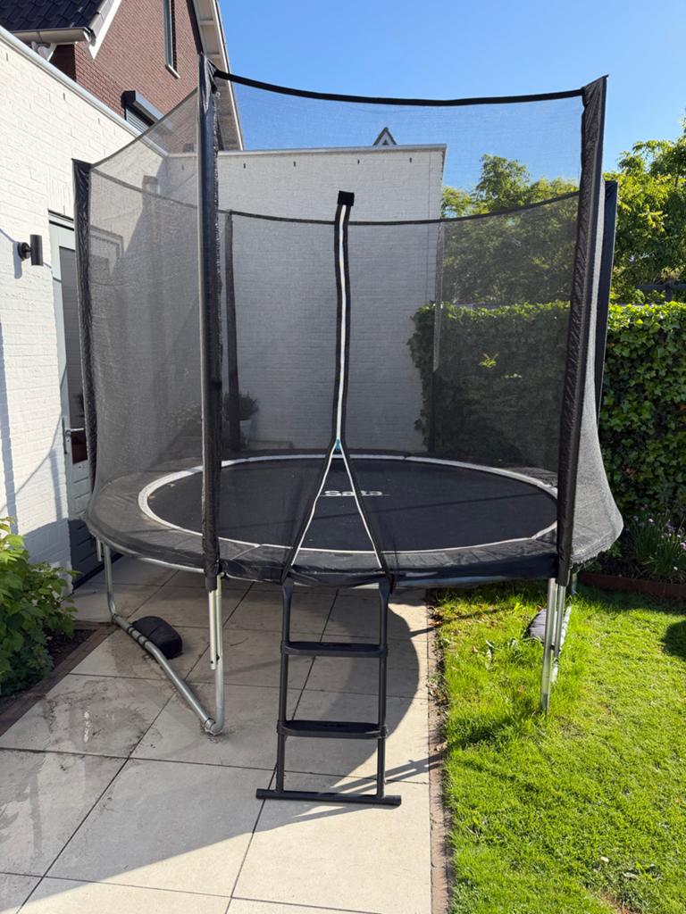 Salta Combo trampoline 305 cm (1 jaar oud), Ophalen of Verzenden, Zo goed als nieuw