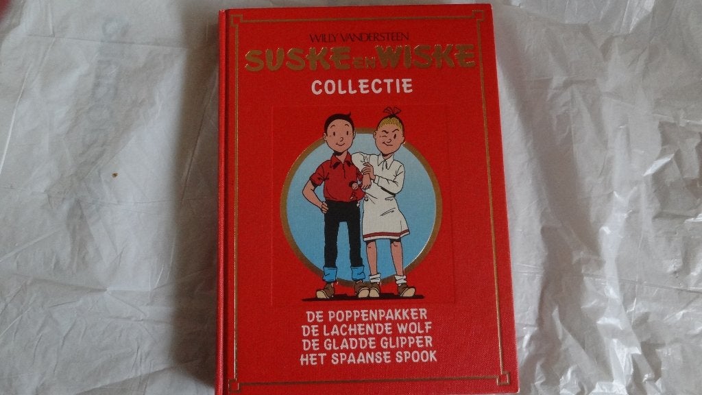 Suske en Wiske Collectie - De Poppenpakker e.a, met GRATIS, Willy Vandersteen, Ophalen of Verzenden, Zo goed als nieuw, Meerdere stripboeken