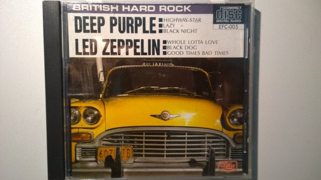 Deep Purple & Led Zeppelin - British Hard Rock, Ophalen of Verzenden, Zo goed als nieuw