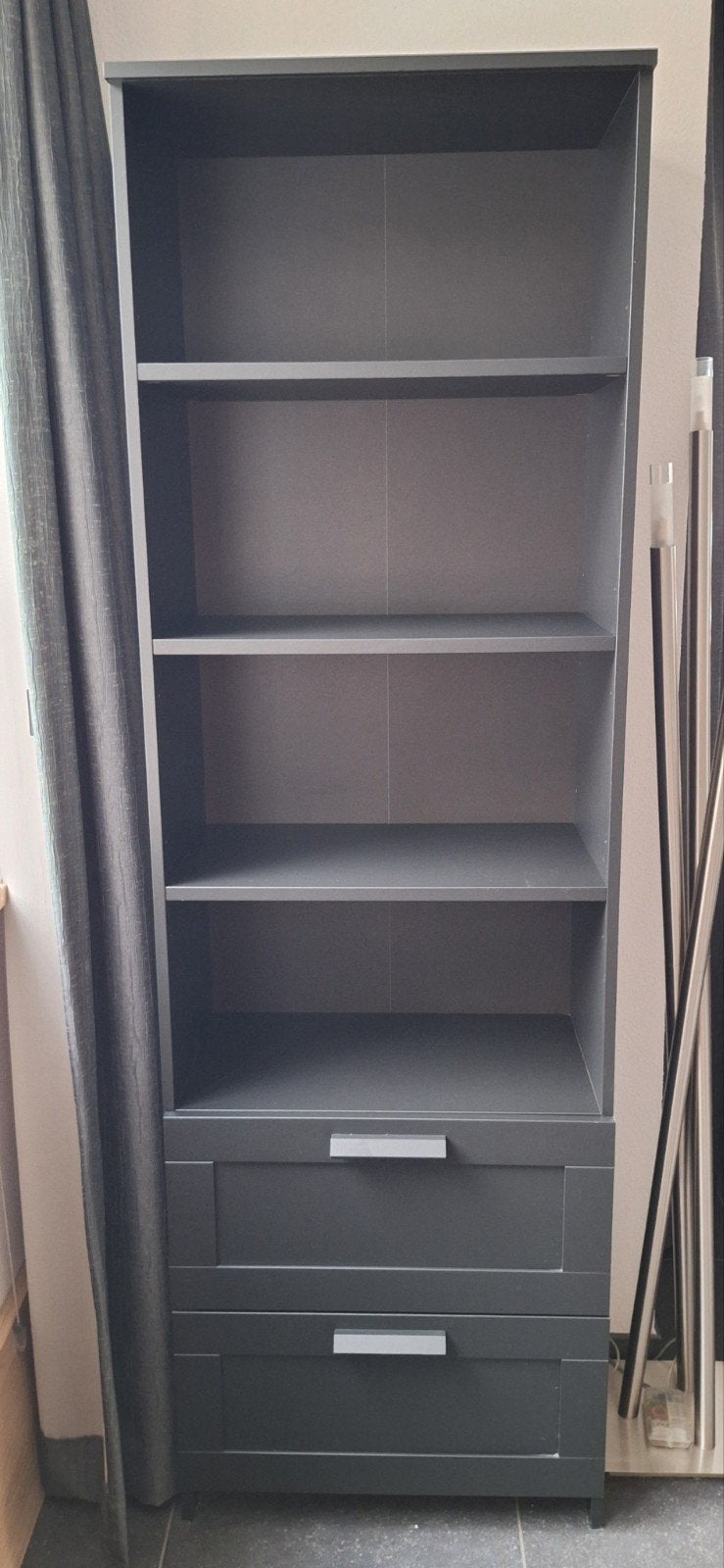 Ikea Boekenkast Brimnes met lades, Ophalen, 50 tot 100 cm, Zo goed als nieuw, Met lade(s)