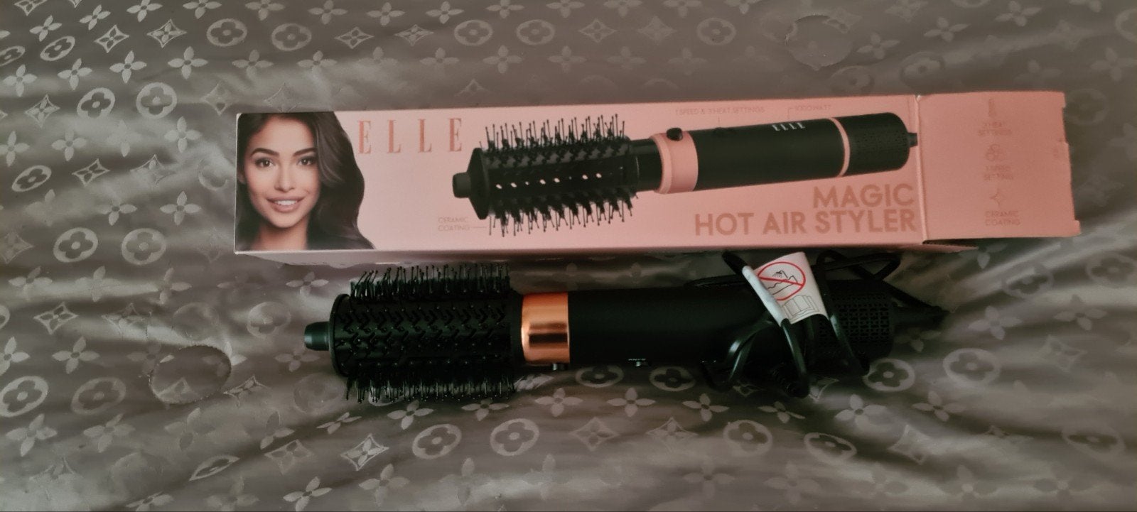 Elle Magic Hot Air Styler - Föhnborstel, Verzenden, Zo goed als nieuw, Föhn of Haardroger