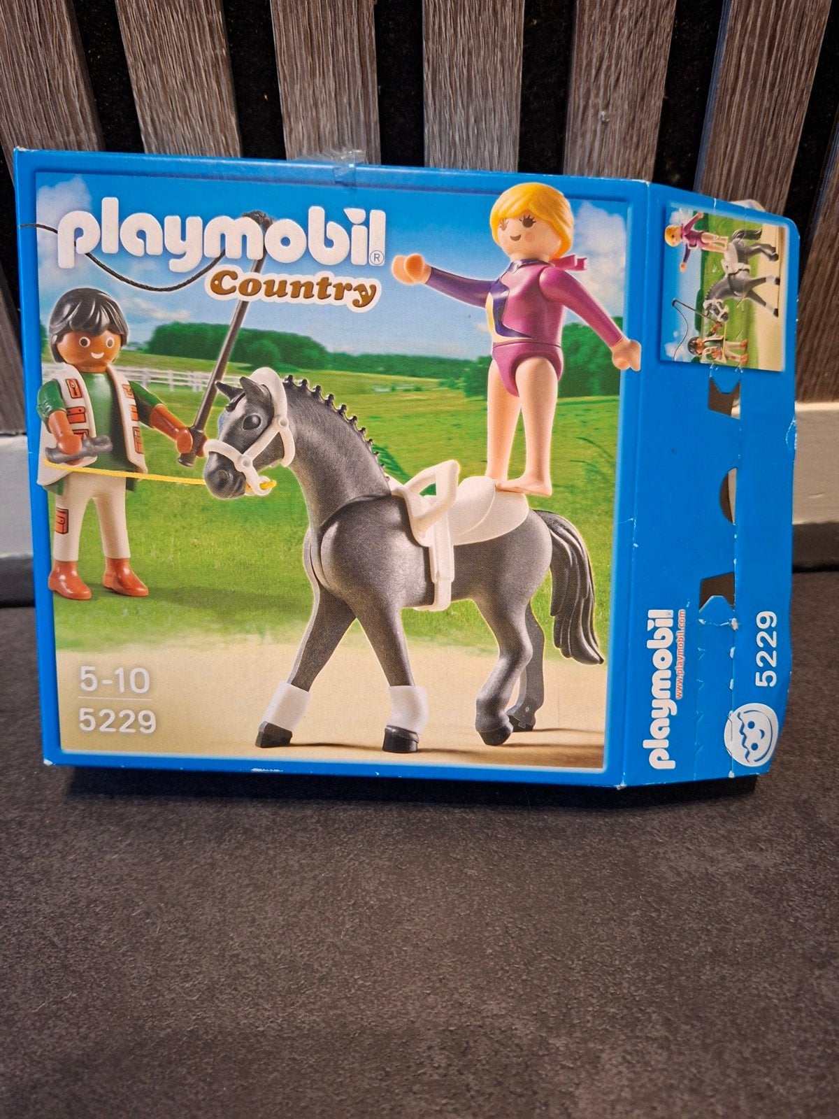 Playmobil 5229 Voltige Paard met Bereider - Compleet in Doos, Ophalen of Verzenden, Zo goed als nieuw
