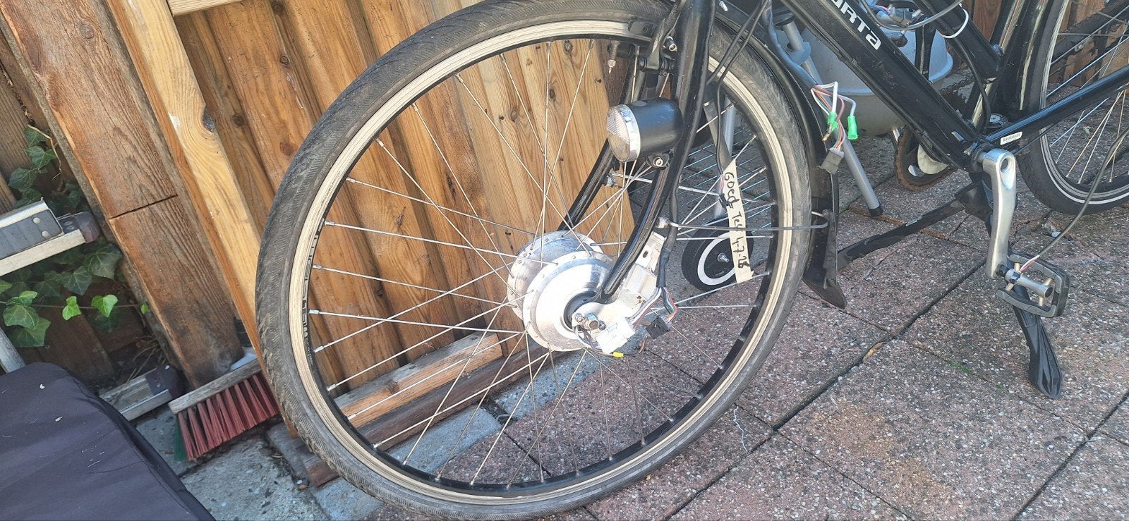 voorwielmotor van Giant, sparta en Batavus 24/26 volt, Ophalen, Motor