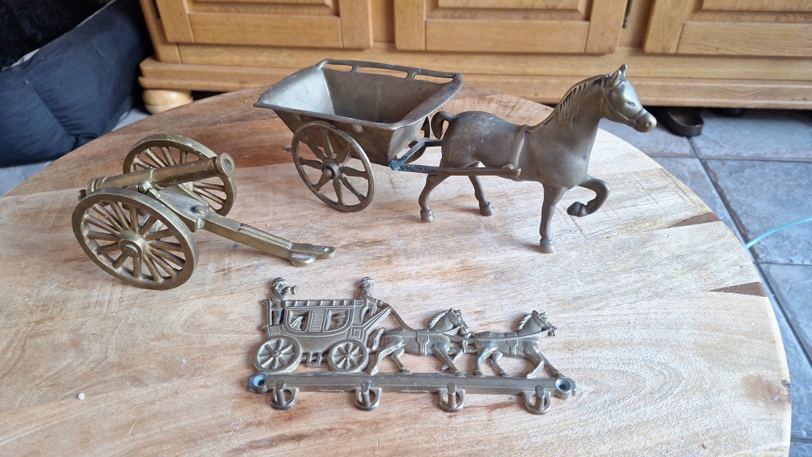 Decoratieve Bronzen Beeldjes en Sleutelhanger, Antiek en Kunst, Ophalen of Verzenden