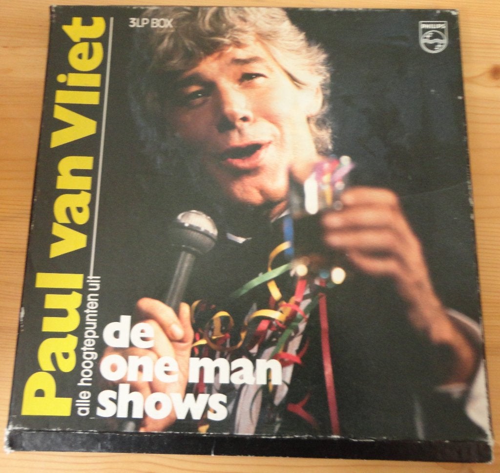 Paul van Vliet - de one man shows (3-LP's ), Gebruikt, Ophalen of Verzenden, Levenslied of Smartlap, 12 inch