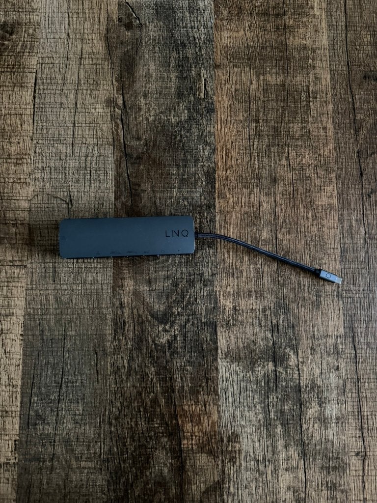 LINQ Connects 9-in-1 SSD Pro USB-C Multiport Hub, Computers en Software, Linq, Laptop, Ophalen of Verzenden, Zo goed als nieuw