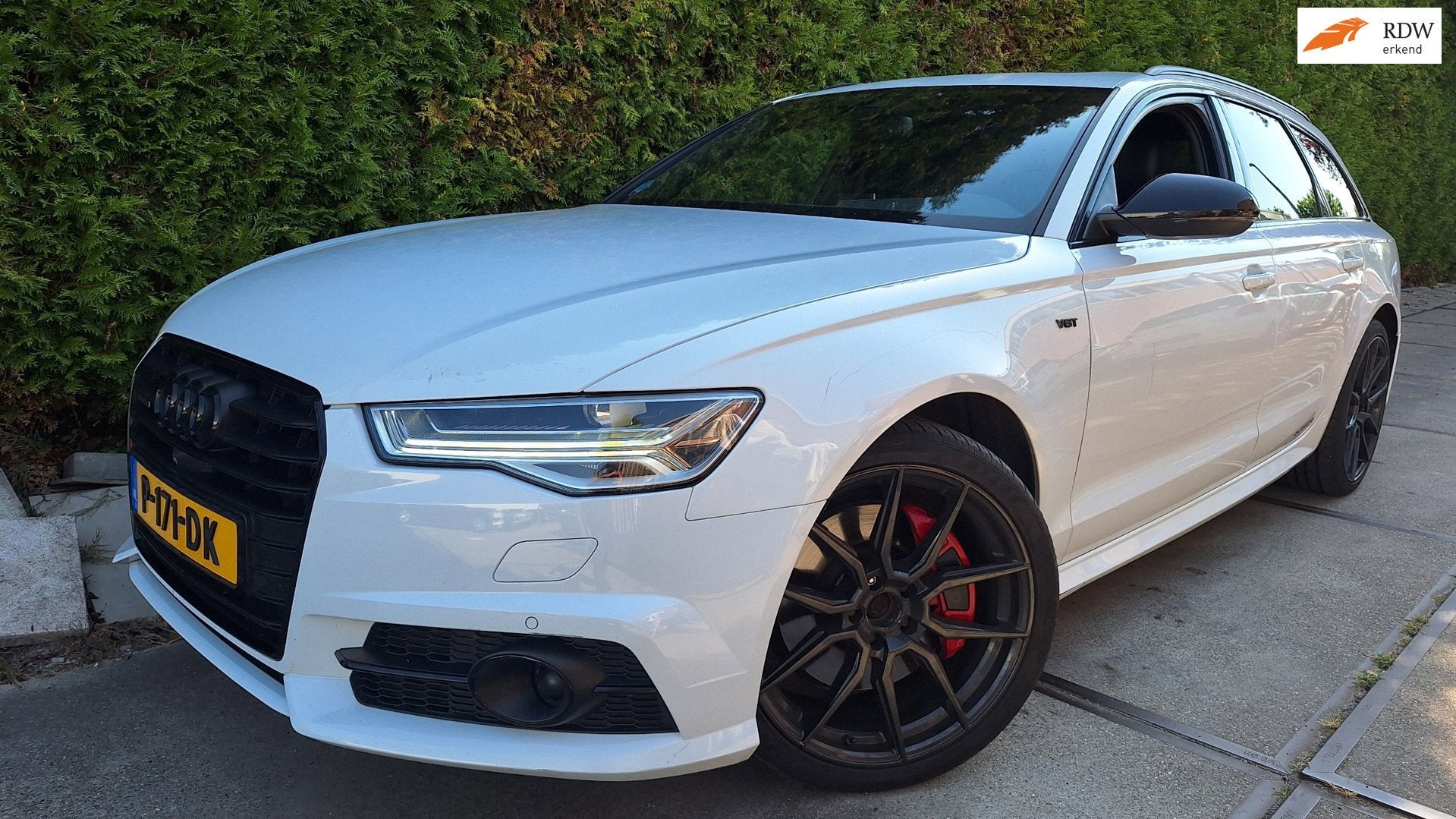 Audi A6 Avant 3.0 TDI BiT quattro Competition, Auto's, Audi, Gebruikt, Euro 6, Wit, 226 €/maand
