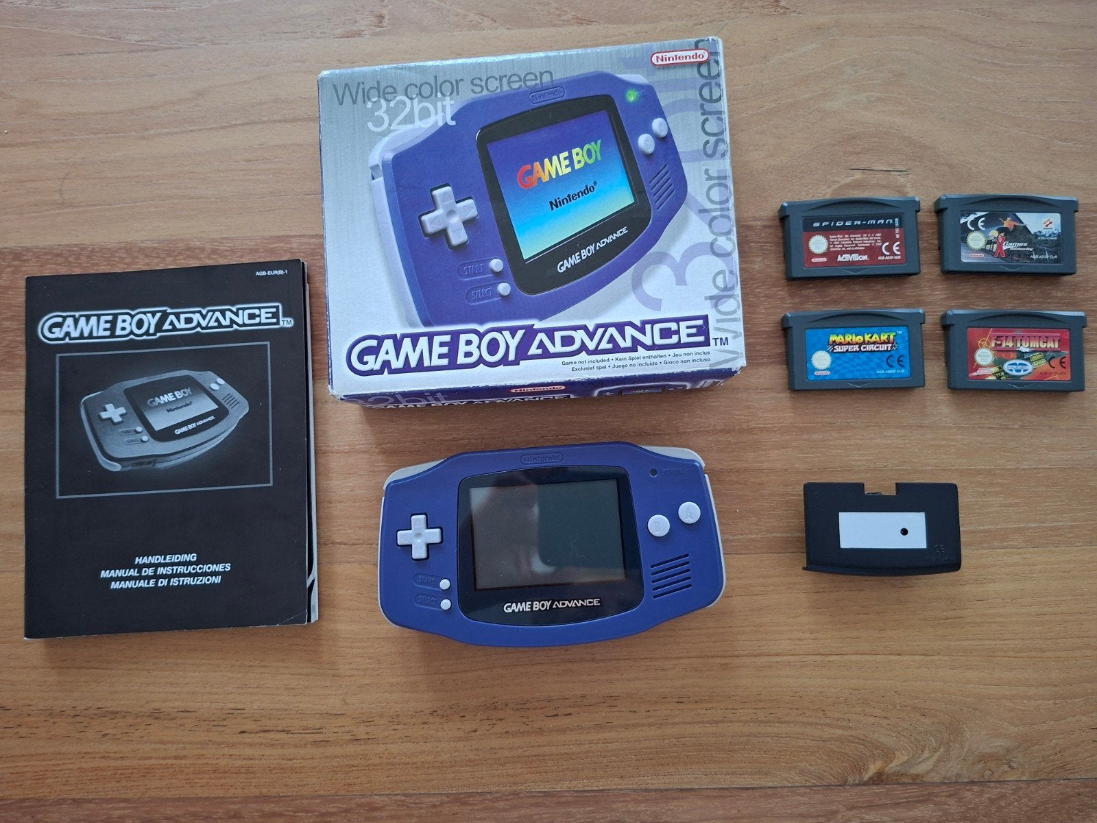 Game Boy Advance met spellen, 1 speler, Ophalen of Verzenden, Vanaf 3 jaar
