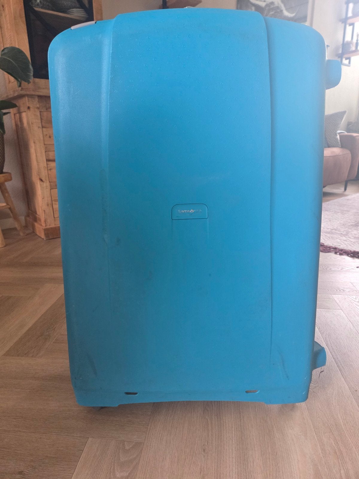 Koffer Samsonite XL, Ophalen