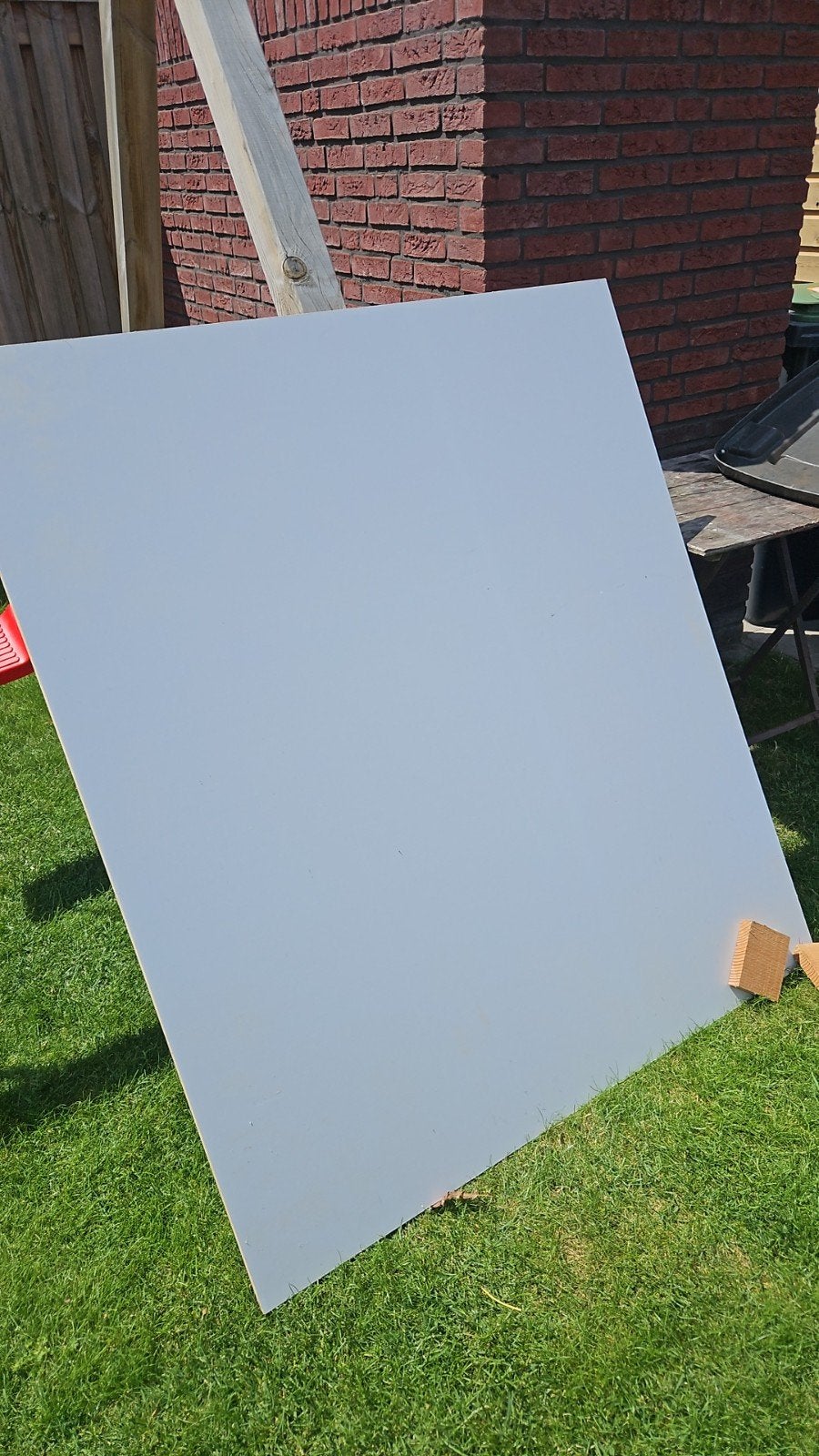 MDF Gegrond 122x138x18, Ophalen, Nieuw