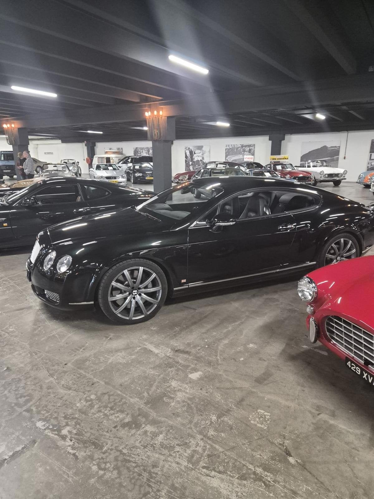 Bentley Continental GT 6.0 W12, Auto's, Automaat, Xenon verlichting, Gebruikt, Zwart