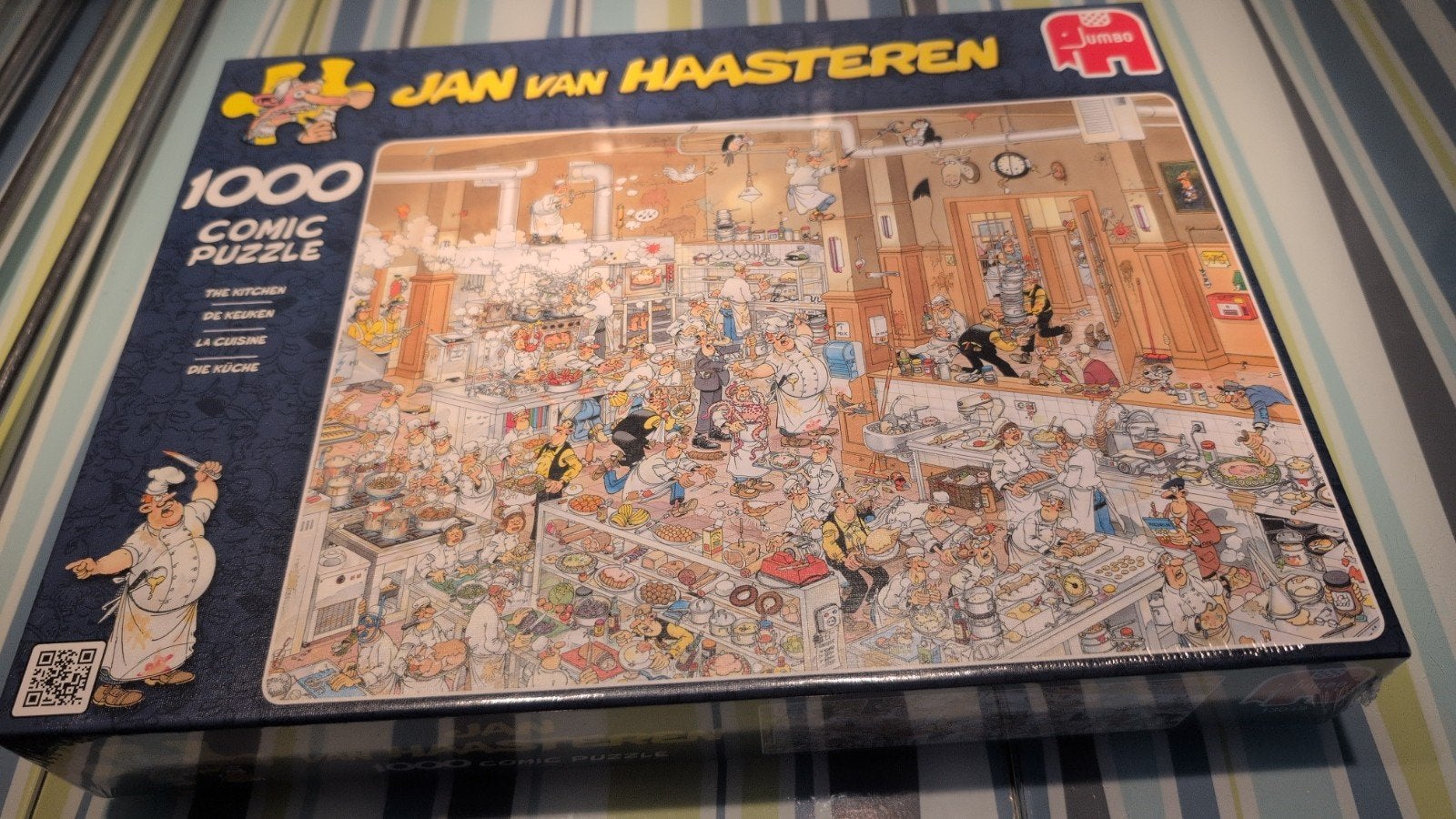 Jan van Haasteren De Keuken 1000 stukjes - Nieuw in plastic, Ophalen of Verzenden, 500 t/m 1500 stukjes, Nieuw, Legpuzzel