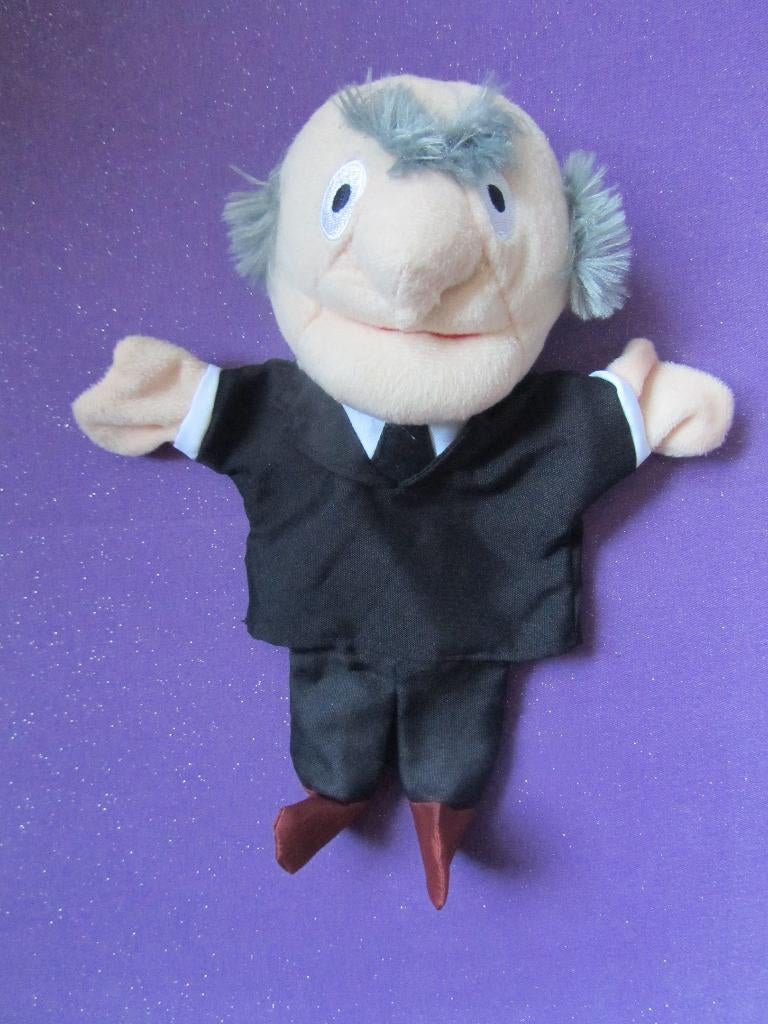 DISNEY THE MUPPETS Knuffel HANDPOP HEER STATLER **Nieuw**, Disney, Overige typen, Nieuw, Ophalen of Verzenden
