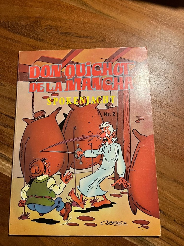 Don Quichot de la Mancha 2- spokenjacht, Eén stripboek, Ophalen of Verzenden, Zo goed als nieuw