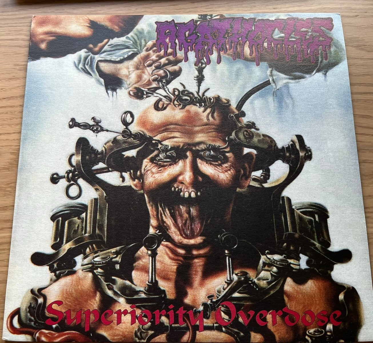 Agathocles - Superiority Overdose LP, LP, Inclusief insert, Ophalen of Verzenden, Grindcore