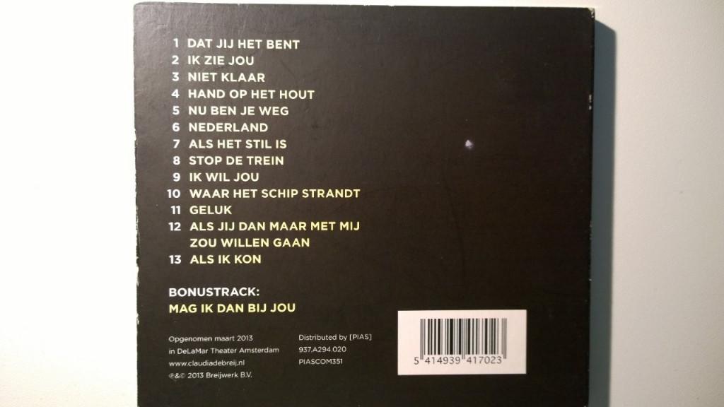 Claudia de Breij - Alleen, Ophalen of Verzenden, Zo goed als nieuw, Pop