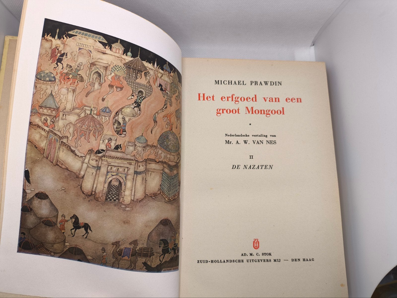 Het erfgoed van een groot mongool Micheal prawdin boek, Boeken, Ophalen of Verzenden, Zo goed als nieuw