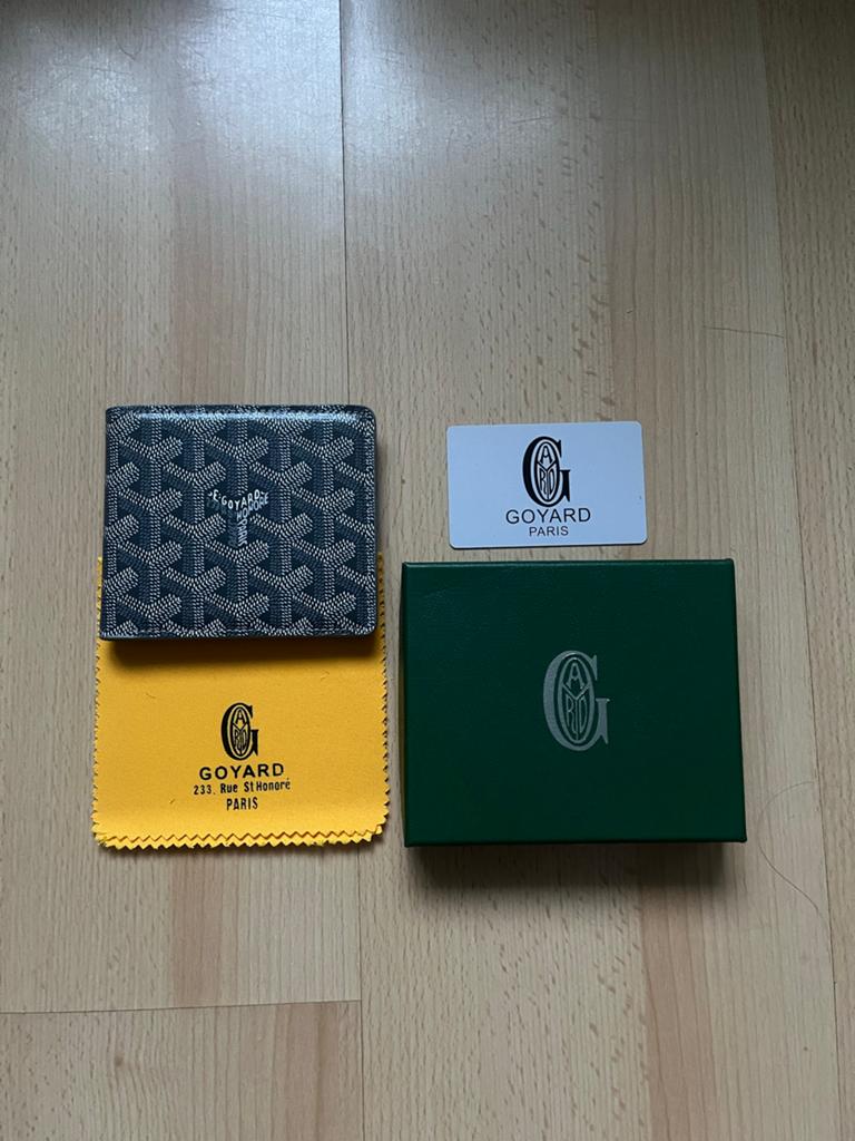 Goyard Portemonnee, Overige merken, Ophalen of Verzenden, Zo goed als nieuw, Grijs