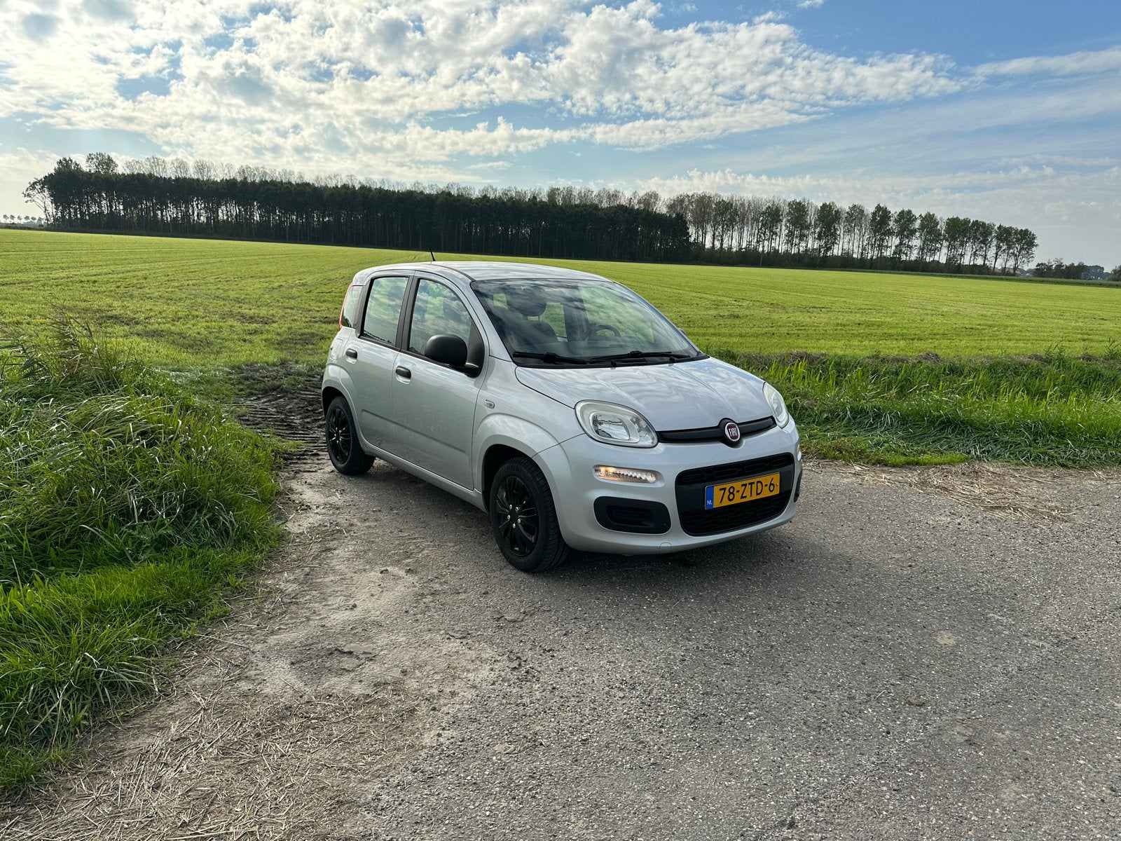 Fiat Panda 0.9 Twinair 48KW 2013 Grijs, Auto's, 31 €/maand, Panda, 400 kg, Origineel Nederlands