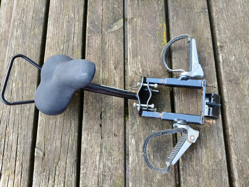 Kinderzitje/zadel fiets, Ophalen of Verzenden, Gebruikt