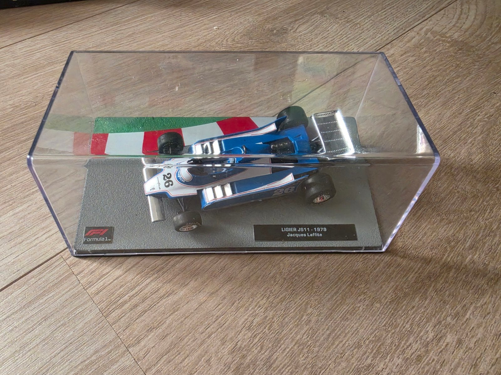 Ligier JS11-1979 Jacques Laffite Formule 1 schaalmodel, Hobby en Vrije tijd, Modelauto's | 1:43, Ophalen of Verzenden, Zo goed als nieuw