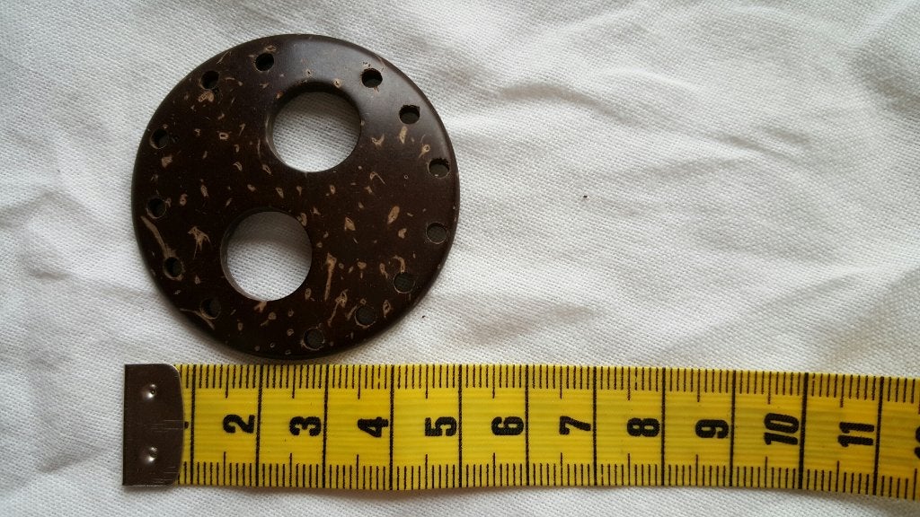 Grote kokos knopen 50 mm 5 cm, Verzenden, Nieuw, Knoop of Knopen, Linschoten