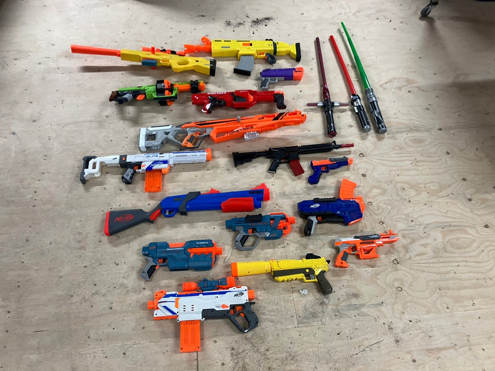 Nerf diversen, Ophalen, Gebruikt