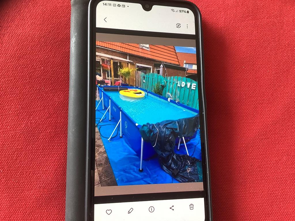 Zwembad te Koop zie foto’s, Ophalen, 200 tot 300 cm, 80 tot 120 cm, Vierkant