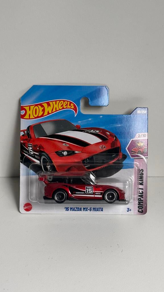Hot Wheels '15 Mazda MX-5 Miata - Compact Kings, Verzenden, Nieuw