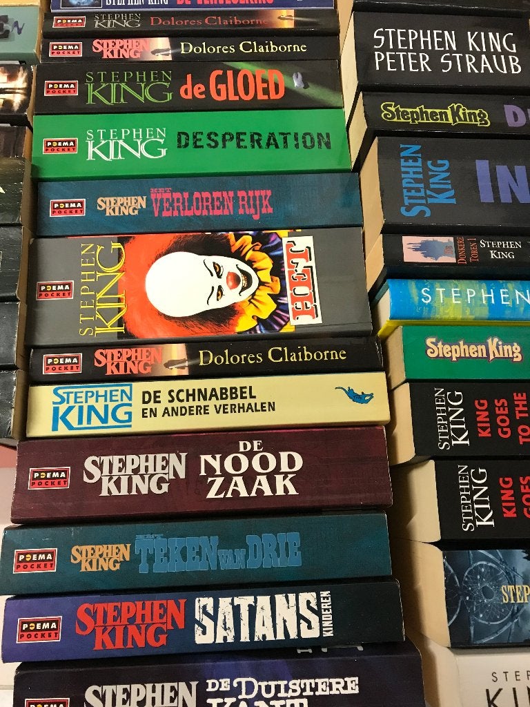 T.K. 13 Boeken en nog 21 Pockets van Stephen King zie lijst, Ophalen of Verzenden, Gelezen, Stephen King, Wereld overig