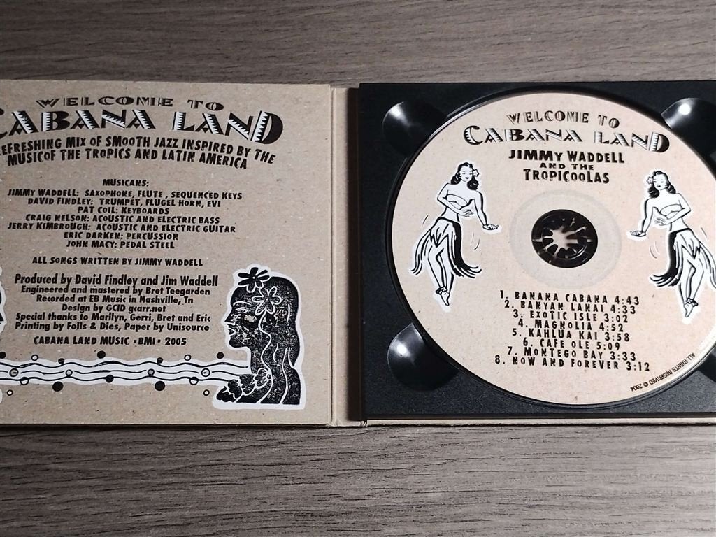 Jimmy Waddell - Welcome To Cabana Land, Ophalen of Verzenden, Zo goed als nieuw, Jazz